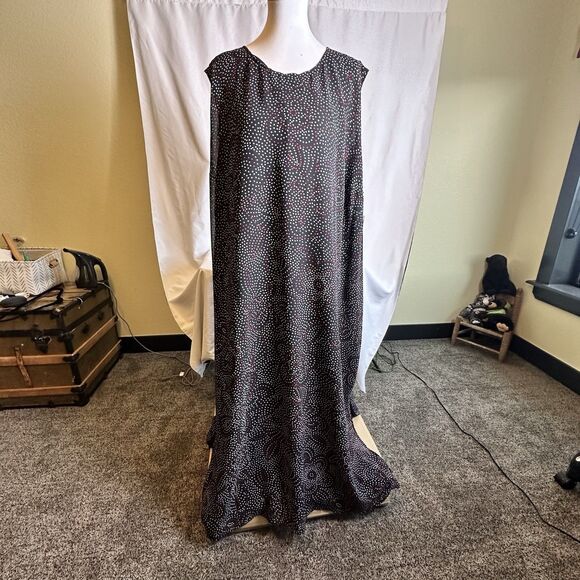 Rebecca Jones Maxi Summer Reversible Polka Dot Dress Size 34 Lightweight - Picture 8 of 14